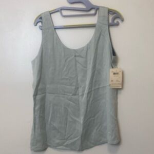 Dana Buchman Reversible Cami. Green. Size 12. NWT.